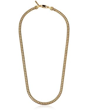 Ettika Miami Cuban Chain Necklace - Blue