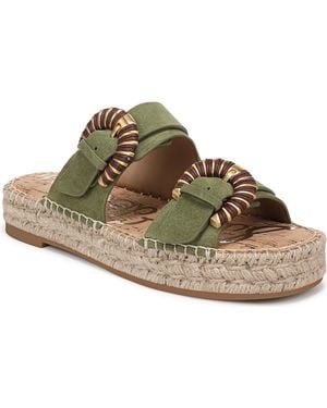 Sam Edelman Tabbey Slip-on Sandals - Brown