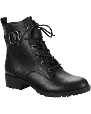 Style & Co. Zoeyy Full-zip Booties - Black
