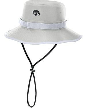 Nike Penn State Nittany Lions 2025 Sideline Apex Boonie Performance Bucket Hat - Gray