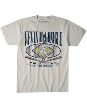 BreakingT And Kevin Mcgonigle Detroit Tigers T-shirt - White