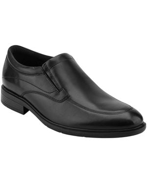 Rockport Odell Waterproof Slip-resistant Apron Toe Loafers - Black