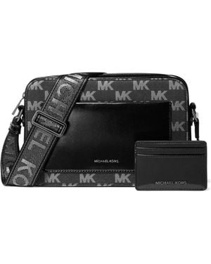 Michael Kors Maeve East West Pocket Handbag - Black