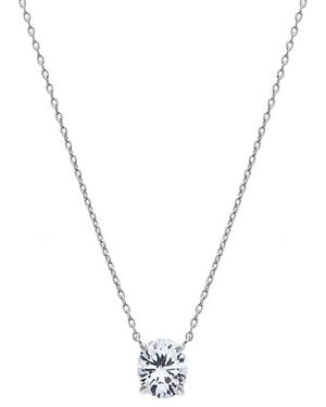 By Adina Eden Juliette Statement Necklace - Metallic