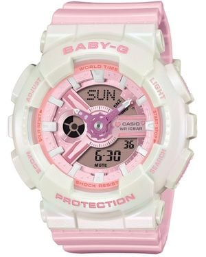 G-Shock Baby G Japanese Quartz Analog Digital Resin Watch 43.4mm - Pink