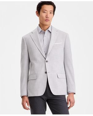 Calvin Klein Slim-fit Blazer - Gray