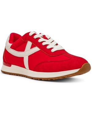 Dolce Vita Joque Sporty Retro Lace-up Sneakers - Red