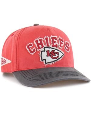 '47 Kansas City Chiefs Retro Well-worn Calderwood Hitch Baseball Cap - Red
