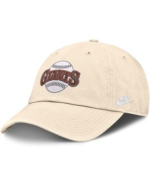 Nike San Francisco Giants Cooperstown Collection Club Adjustable Hat - Natural