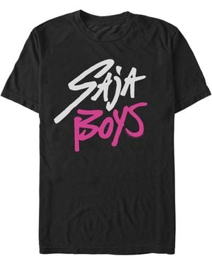 Fifth Sun K-pop Demon Hunters Regular Fit Crewneck T-shirt - Black