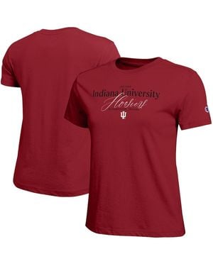 Champion Indiana Hoosiers Lifestyle T-shirt - Red