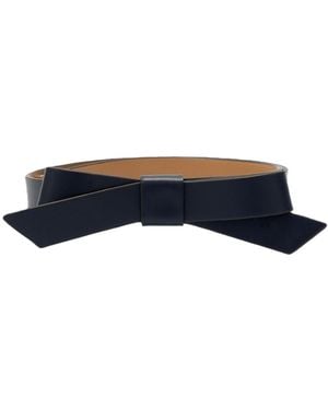 Kate Spade Bow Leather Belt - Blue