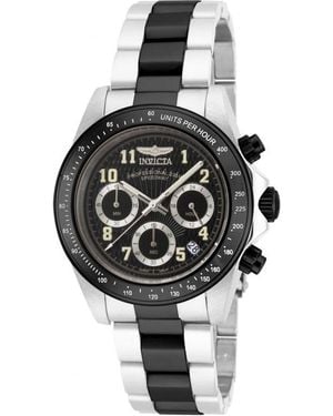 INVICTA WATCH 17031 Speedway Quartz Chronograph Charcoal Dial Watch - Black
