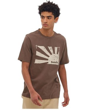 Bench Bolton Heritage T-shirt - Brown