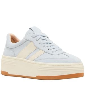 Madden Girl Livvyy Platform Lace-up Sneakers - White