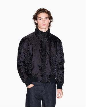 ARMANI EXCHANGE | Jcqurd Llover Logo Hooded Jcket - Blue