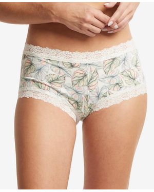 Hanky Panky Printed Dream Ease Boyshort - Gray