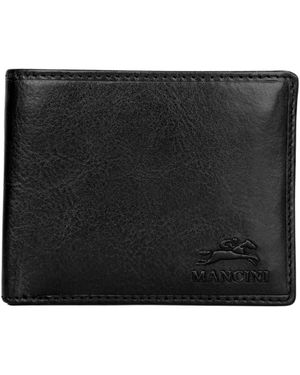 Mancini Bill-fold Wallet - Black