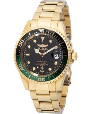 INVICTA WATCH 50142 Ocean Voyage Quartz Pc32a Metal Dial Watch - Black