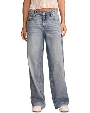 Lucky Brand baggy Wide-leg Jeans - Gray