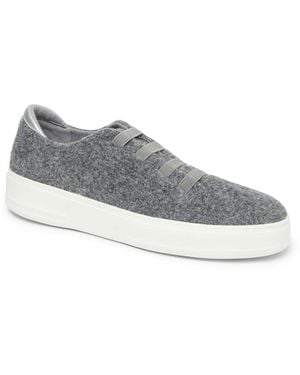 Dearfoams Original Comfort By Sport Foam Elastic Lace Sneakers - Gray