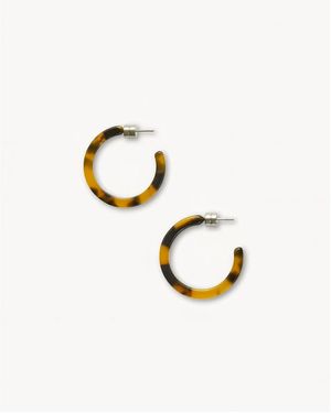 Machete Wome's Mini Hoops - White