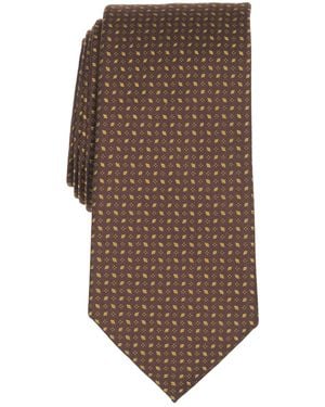 Michael Kors Caldon Neat Classic Tie - Brown