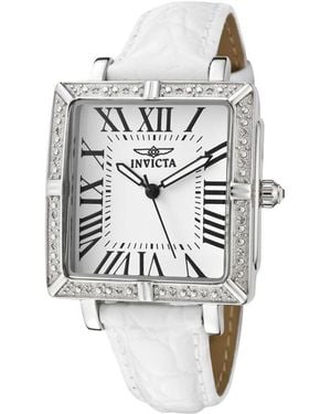INVICTA WATCH 11729 Wildflower Quartz Dial Watch - White