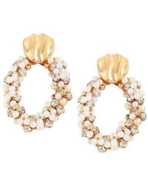 SOH Wreath Drop Earrings - Metallic