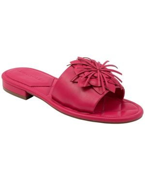 Aerosoles Begonia Round Toe Flat Sandals - Red