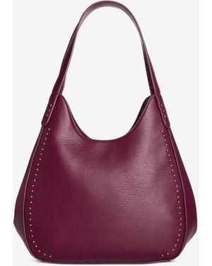 Style & Co. Medium Studded Four Poster Tote Bag - Purple