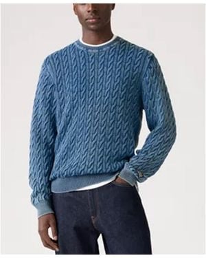 Levi's Crewneck Long-sleeve Sweater - Blue