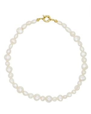Velvet Luna Freshwater Pearl Necklace 12.0′′ - White