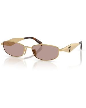 Prada Oval Sunglasses - Pink