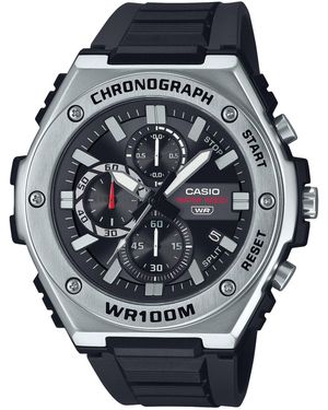 G-Shock Chronograph Resin Strap Watch 51mm - Gray