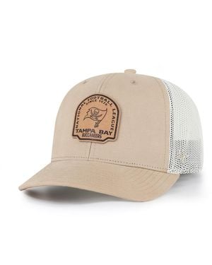 '47 Tampa Bay Buccaneers Bonehide Trucker Adjustable Hat - Natural