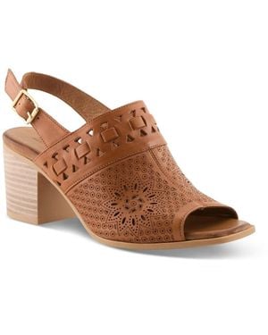Spring Step S Sunela Slingback Sandal - Brown