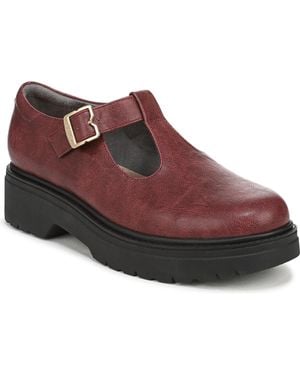 Dr. Scholls Bring It-jane Platform Mary Jane Shoes - Red
