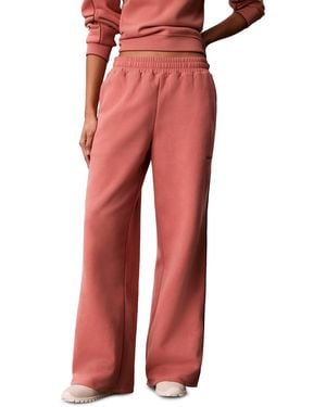 Calvin Klein Piped Wide-leg Sweatpants - Red