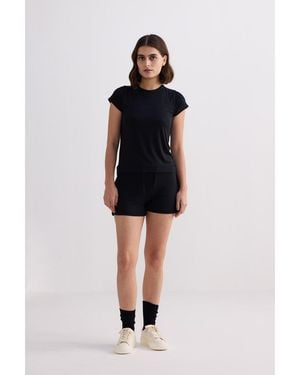 REISTOR Essential Short Sleeve Tee Set - Black