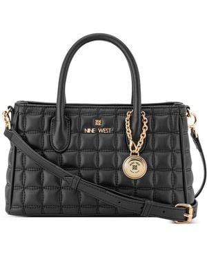 Nine West Dorsey Satchel Bag - Black