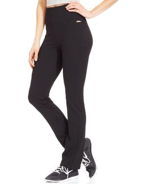 Calvin Klein Performance Bootcut Yoga Pants - Black