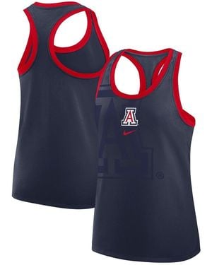 Nike Arizona Wildcats Primetime Racerback Tri-blend Tank Top - Blue