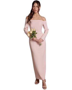 Coast Bardot Maxi Dress - Pink