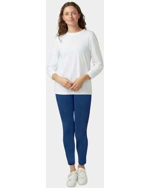 Hue Classic Stretch Denim leggings - Blue