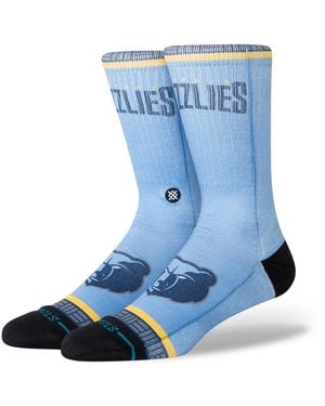 Stance Memphis Grizzlies 2025/26 Statement Edition Crew Socks - Blue