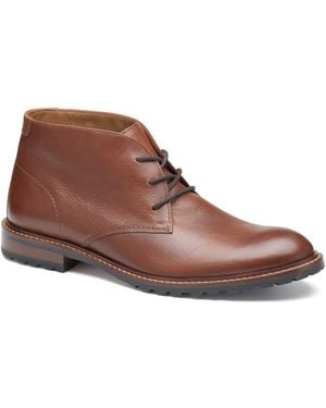 Johnston & Murphy Boswell Chukka Boots - Brown