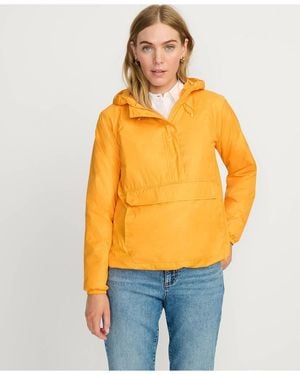 Lands' End Packable Anorak Windbreaker - Orange