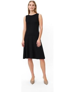 Masai Maolcay Fit & Flare Sleeveless Midi Dress - Black