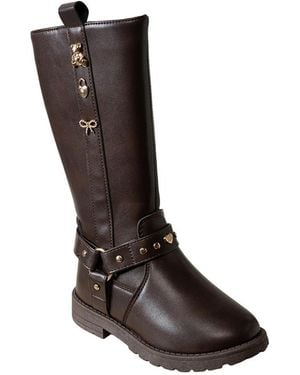 Bebe Little Girls Rider Boot - Brown